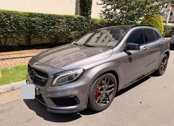 MERCEDES-BENZ GLA 45 AMG 2.0 16V TURBO GASOLINA 4P AUTOMÁTICO